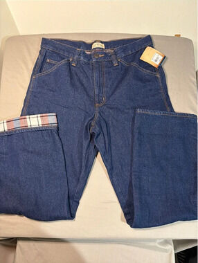Blue Mountain utility Jean flannel lined 34 x 32